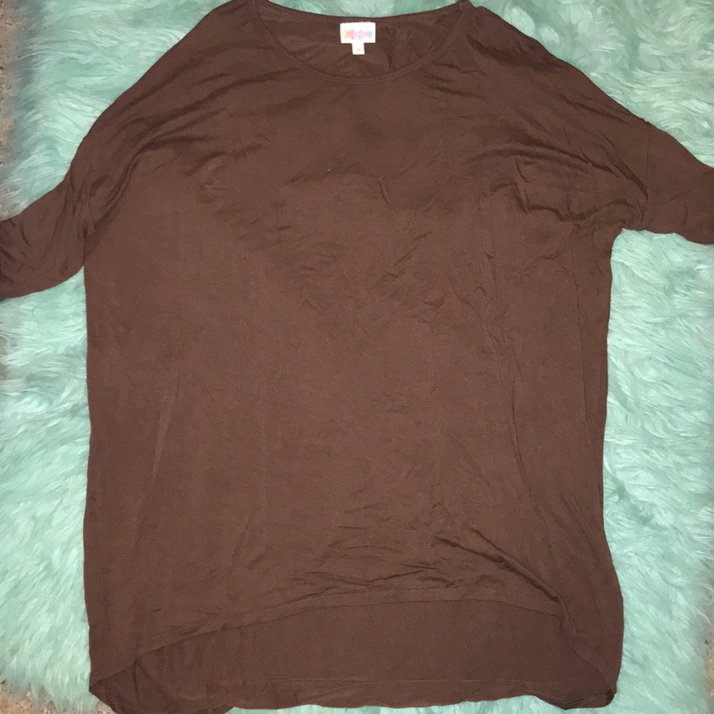 Brown lularoe Irma